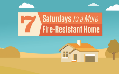 Seven Saturdays to a More Fire-Resistant Home